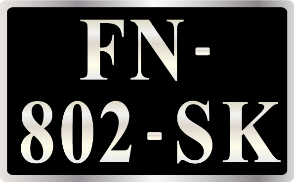 Plaque d’immatriculation US collection – Aluminium – Format 30 x 15 cm