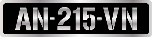 Plaque moto collection moto – Aluminium – Format 20 x 5 cm